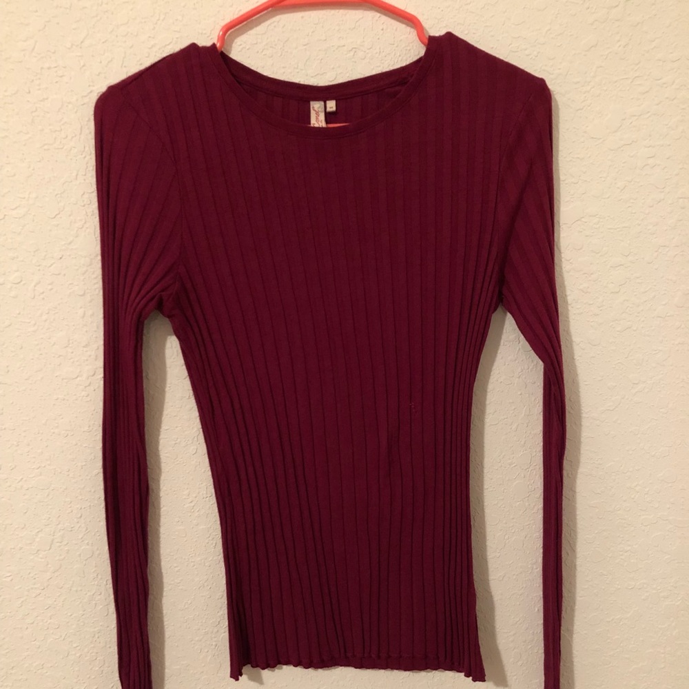 Slim fit long sleeve shirt